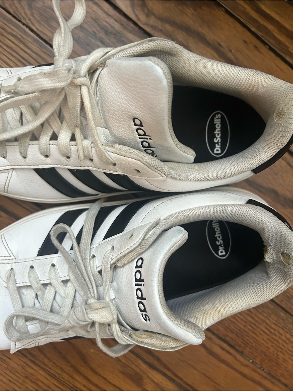 Adidas Women’s Cloudfoam Advantage Leather Sneakers - Picture 8 of 8
